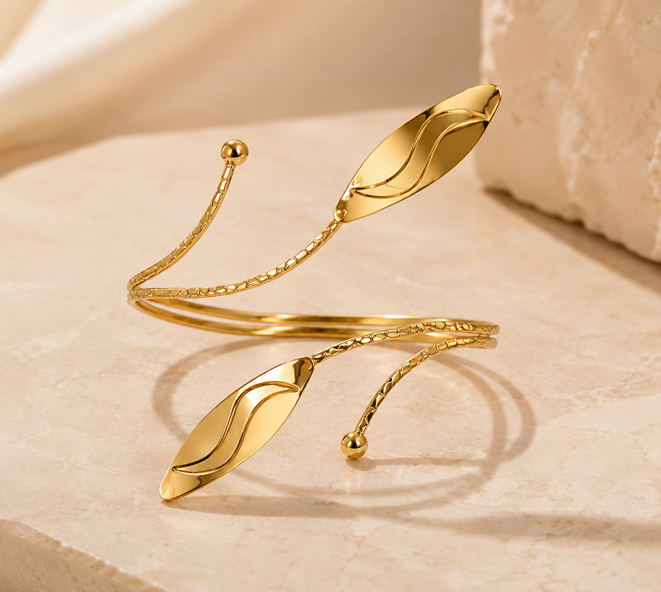 Luna Leaf Cuff