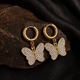 Gold Flutter Luxe Earrings