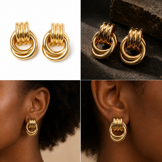 Door Knocker Earrings