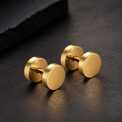 Barbell Stud Earrings
