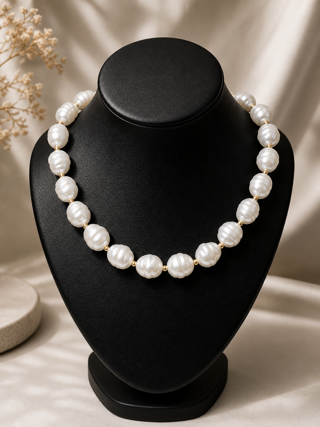 Ivory Pearl Choker