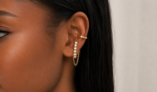Starlight Chain Ear Cuff