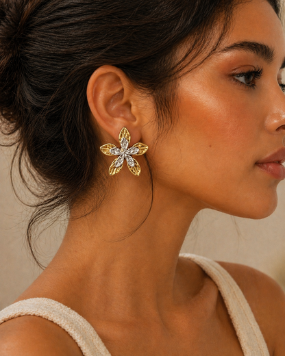 Radiant Blossom Studs