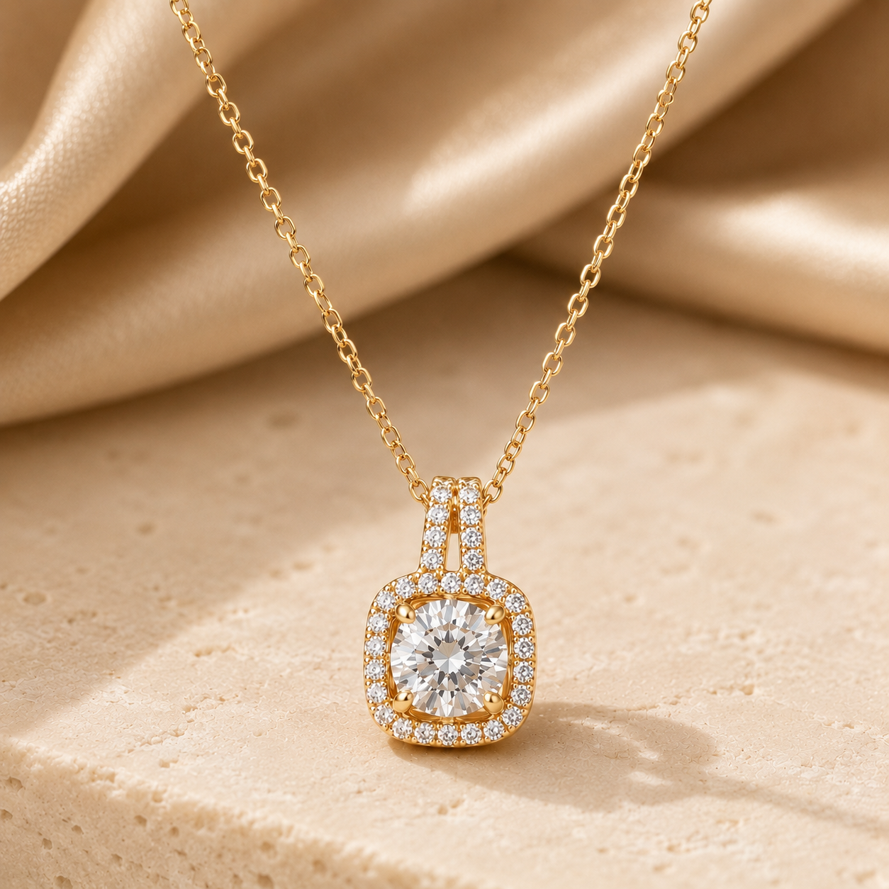 Halo Spark Necklace