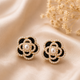 Camellia Pearl Earrings