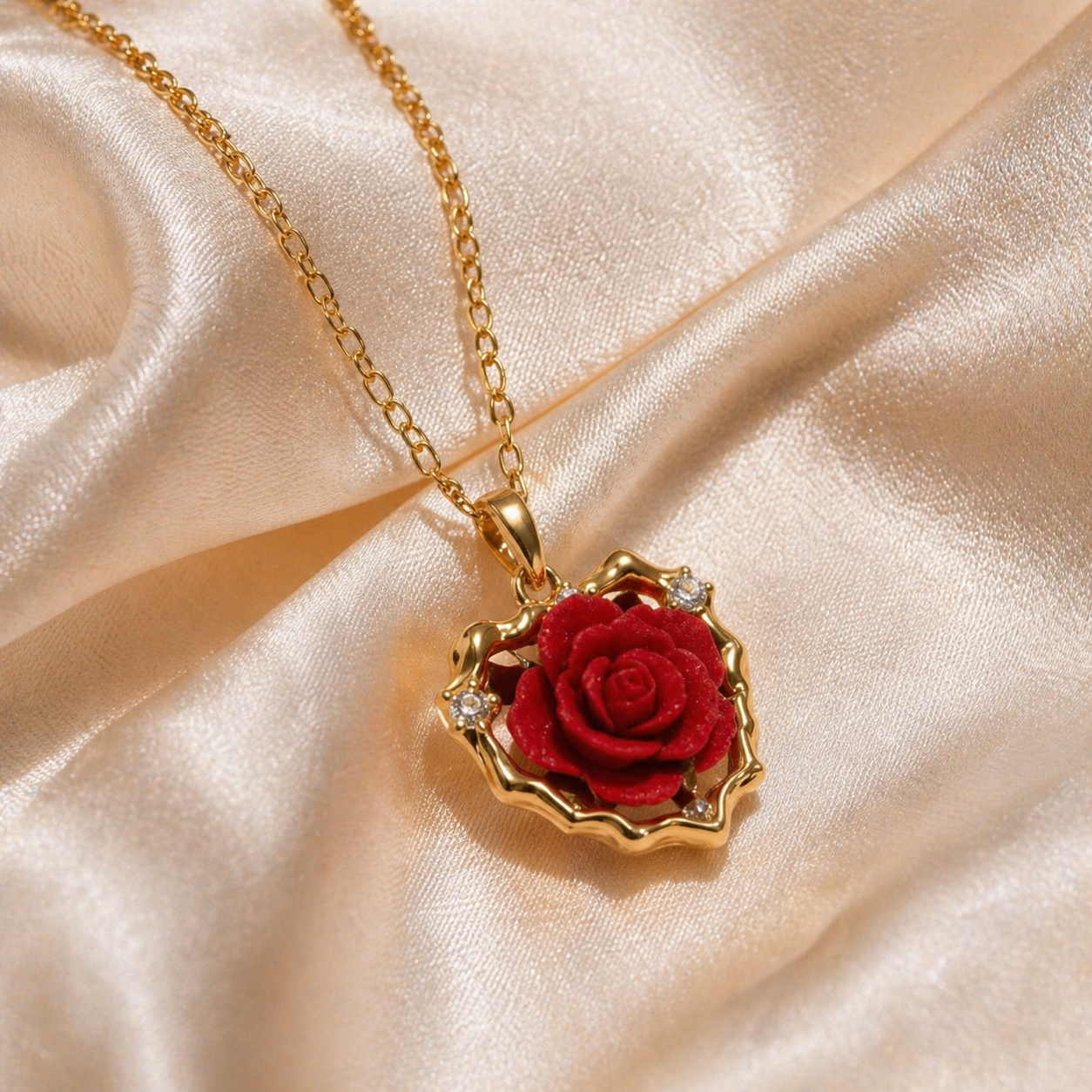 Amour Rose Necklace